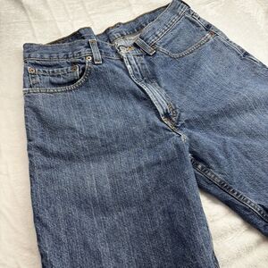 Levi’s 550 Shorts Tag 31 Actual 30 Med Wash Relaxed Fit Jorts Mexico